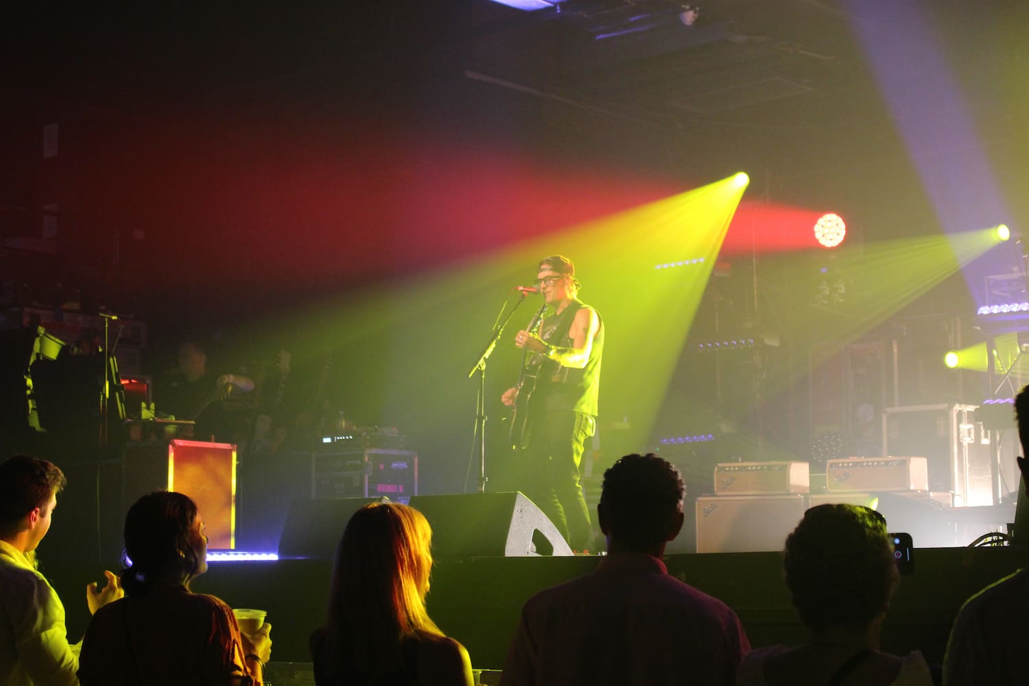 the living end performing on stage