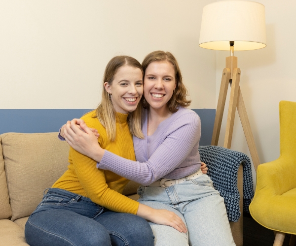 fiona and her sister who are involved with canteen 