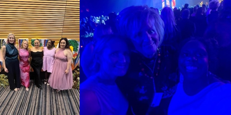images from canteen staff during the NAIDOC ball