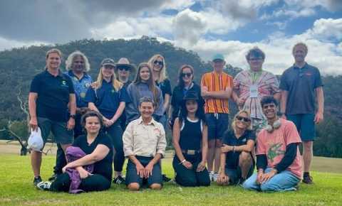 group image of the people who attended the hawkesbury cultural immersion program 