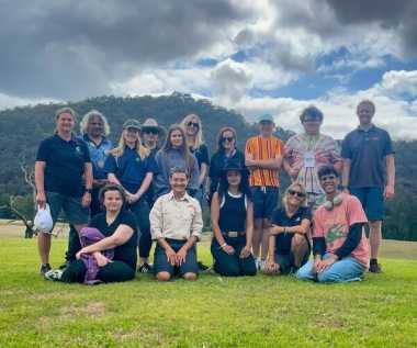 group image of the people who attended the hawkesbury cultural immersion program 